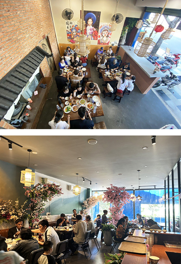 Hinh anh nha hang Khe phia ben trong