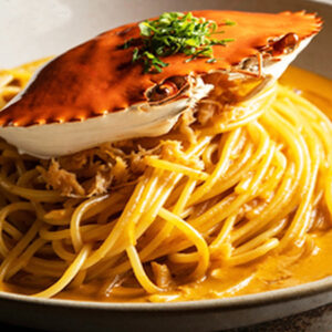 Mì Ý Cua sốt kem hương vị thơm ngon đặc biệt