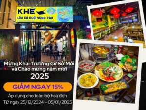 Mung Khai Truong Co So Moi Nha Hang Khe uu dai 15 Toan Hoa Don